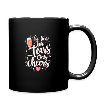 Trennungsermächtigung, Selbstliebe, Neuanfänge - Tasse einfarbig - Schwarz - Rechts