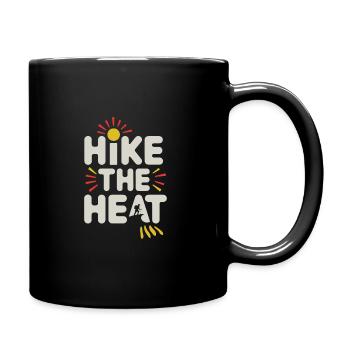 Wüstenwanderer, Schroffe Pfade Und Trockene - Tasse einfarbig - Schwarz - Rechts