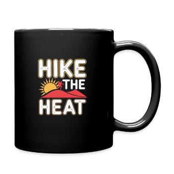 Wüstenwanderer, Schroffe Pfade Und Trockene - Tasse einfarbig - Schwarz - Rechts
