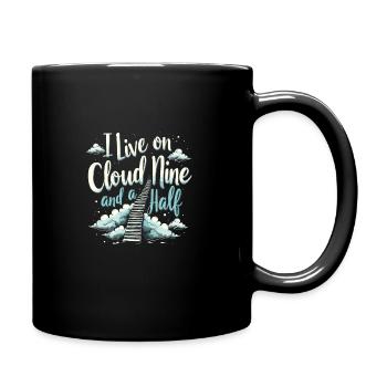Surreal Art Humor Dreamlike Images Floating - Full Colour Mug - black - Right