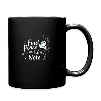 Musicothérapie, Guérison émotionnelle, Relaxation - Mug uni - noir - Droite