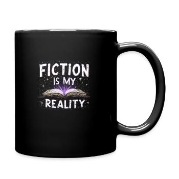 Book-like humour, Witty reading quotes, Literary - Full Colour Mug - black - Right