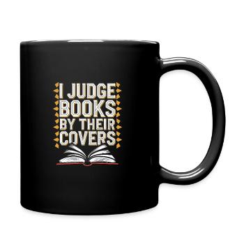 Book-like humour, Witty reading quotes, Literary - Full Colour Mug - black - Right