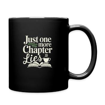 Book-like humour, Witty reading quotes, Literary - Full Colour Mug - black - Right