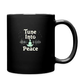 Musicothérapie, Guérison émotionnelle, Relaxation - Mug uni - noir - Droite