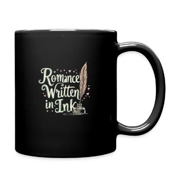 Romantic Nostalgia Vintage Romance Classic Love - Full Colour Mug - black - Right