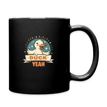 Nutztier-enten-enthusiasten Hinterhof-enten - Tasse einfarbig - Schwarz - Rechts