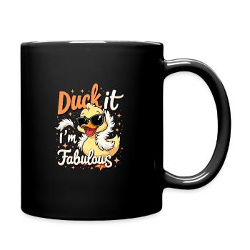 Nutztier-enten-enthusiasten Hinterhof-enten - Tasse einfarbig - Schwarz - Rechts