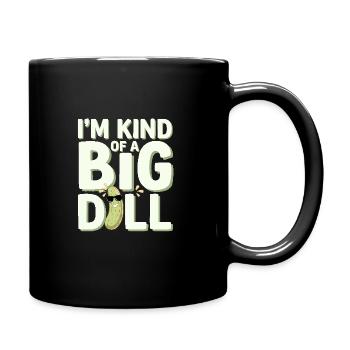 Amateurs de cornichons Humour Blagues dill-ightful Nourriture drôle - Mug uni - noir - Droite
