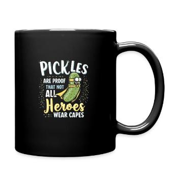 Amateurs de cornichons Humour Blagues dill-ightful Nourriture drôle - Mug uni - noir - Droite