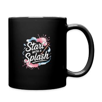 Creative Hobby For Beginners In The - Full Colour Mug - black - Right