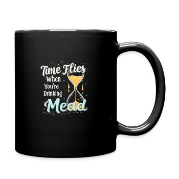 Met-liebhaber, Honigwein-enthusiasten, Craft-mead - Tasse einfarbig - Schwarz - Rechts