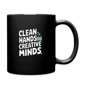 Soap Carver Creative Soap Art Sculpture - Full Colour Mug - black - Right