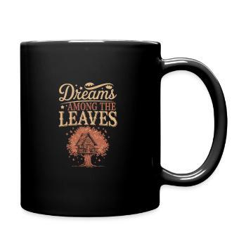 Treehouse builder DIY treehouse construction - Full Colour Mug - black - Right