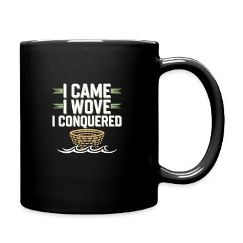 Vannerie sous-marine Artisanat fantaisiste - Mug uni - noir - Droite