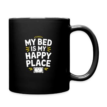 Sleep Hygiene Enthusiasts, Restful Nights, - Full Colour Mug - black - Right