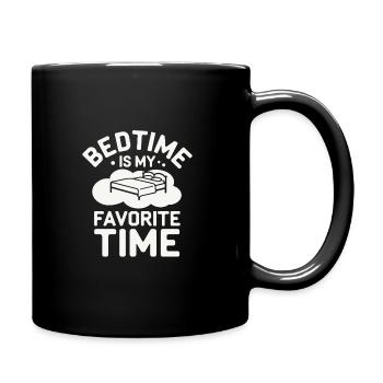 Sleep Hygiene Enthusiasts, Restful Nights, - Full Colour Mug - black - Right