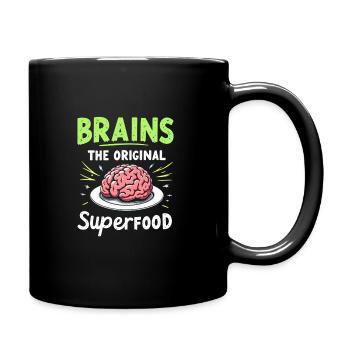 Zombie Apocalypse Humor Lustige Untote Zitate - Tasse einfarbig - Schwarz - Rechts