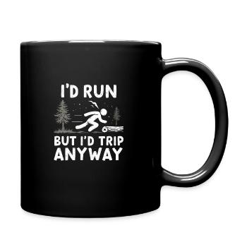 Zombie Apocalypse Humor Lustige Untote Zitate - Tasse einfarbig - Schwarz - Rechts