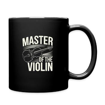Violonistes, Instrumentistes à cordes, Musique classique - Mug uni - noir - Droite