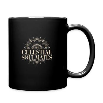 Stargazing For Couples Romantic Nights - Full Colour Mug - black - Right