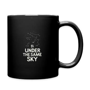 Stargazing For Couples Romantic Nights - Full Colour Mug - black - Right