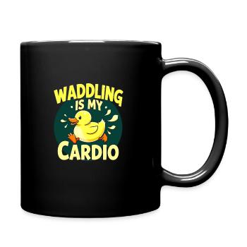 Nutztier-enten-enthusiasten Hinterhof-enten - Tasse einfarbig - Schwarz - Rechts