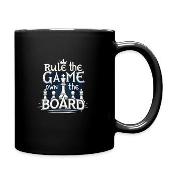 Chess Tacticians Strategy Masters Tactical - Tasse einfarbig - Schwarz - Rechts