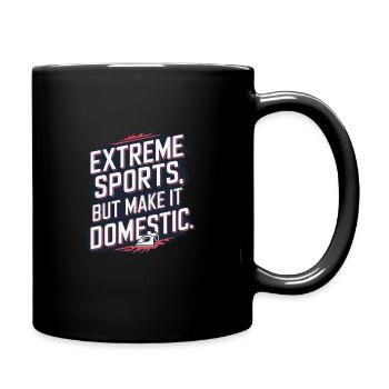 Repassage extrême Compétitif Drôle - Mug uni - noir - Droite