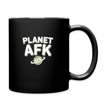 Spieler Mit Weltraumthemen Cosmic Gaming Sci-fi - Tasse einfarbig - Schwarz - Rechts
