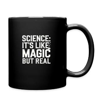 Microscope Enthusiast Lab Technician Science - Full Colour Mug - black - Right