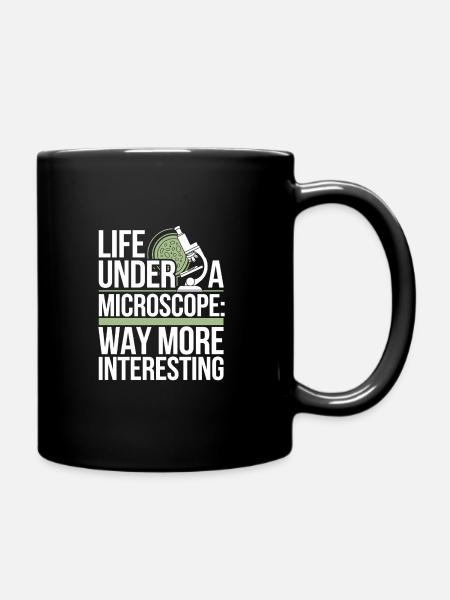 Passionné de microscope Technicien de laboratoire Science - Mug uni - noir