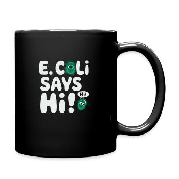 Microscope Enthusiast Lab Technician Science - Full Colour Mug - black - Right