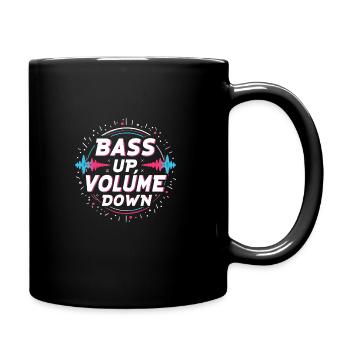 Music Produzent 808 Bass Hip-hop Beatmaker - Tasse einfarbig - Schwarz - Rechts
