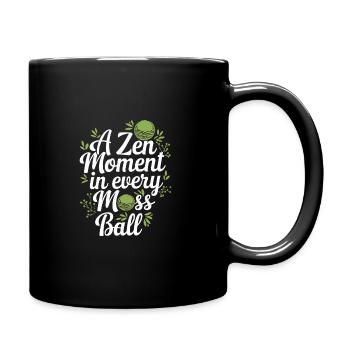 Kokedama Moss Ball Plantes Jardinage Japonais - Mug uni - noir - Droite