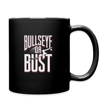Lancer de hache Cible Pratique Bûcheron Sport - Mug uni - noir - Droite