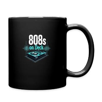 Music Produzent 808 Bass Hip-hop Beatmaker - Tasse einfarbig - Schwarz - Rechts