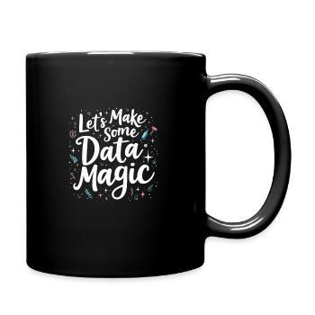 Data Analyst Big Data Specialist Business - Full Colour Mug - black - Right