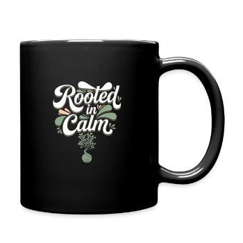 Kokedama Moss Ball Plantes Jardinage Japonais - Mug uni - noir - Droite