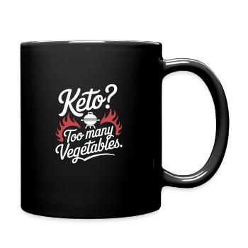 Diet on carnivore diet on the - Full Colour Mug - black - Right