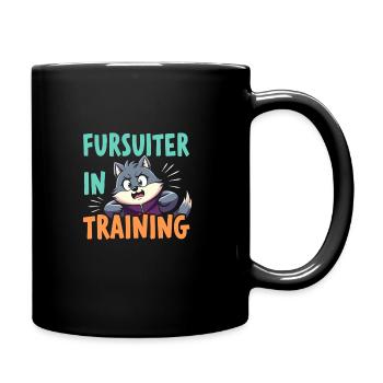 À la poursuite de Purry Fandom Costume Performance - Mug uni - noir - Droite