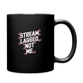 Gaming Streamer Live-streaming Gamer Inhalte - Tasse einfarbig - Schwarz - Rechts