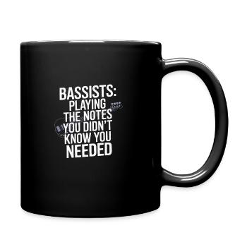 Basse, Guitariste, Musicien, Matériel, Funk, Rock, Jazz - Mug uni - noir - Droite