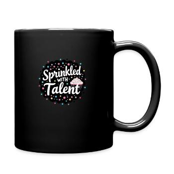 Junior Baking Candidate Young Chef Baking - Full Colour Mug - black - Right