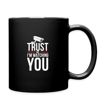 Sécurité privée Professionnel Garde du corps Vip - Mug uni - noir - Droite