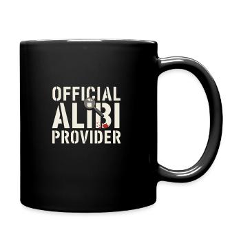 Meurtre Mystère Tenue de dîner, Fête, Scène de crime - Mug uni - noir - Droite