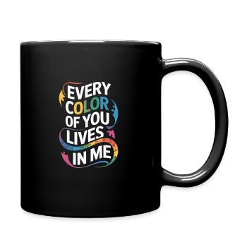 Frères et sœurs autistes - Mug uni - noir - Droite