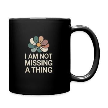 childfree by choice proudly childless - Full Colour Mug - black - Right
