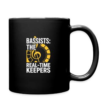 Bass Gitarrist Musiker Gear Funk Rock Jazz - Tasse einfarbig - Schwarz - Rechts