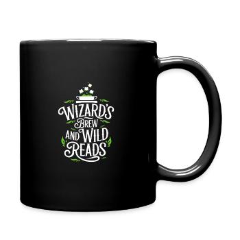 Fantasy Book Reader Magical Story Liebhaber - Tasse einfarbig - Schwarz - Rechts